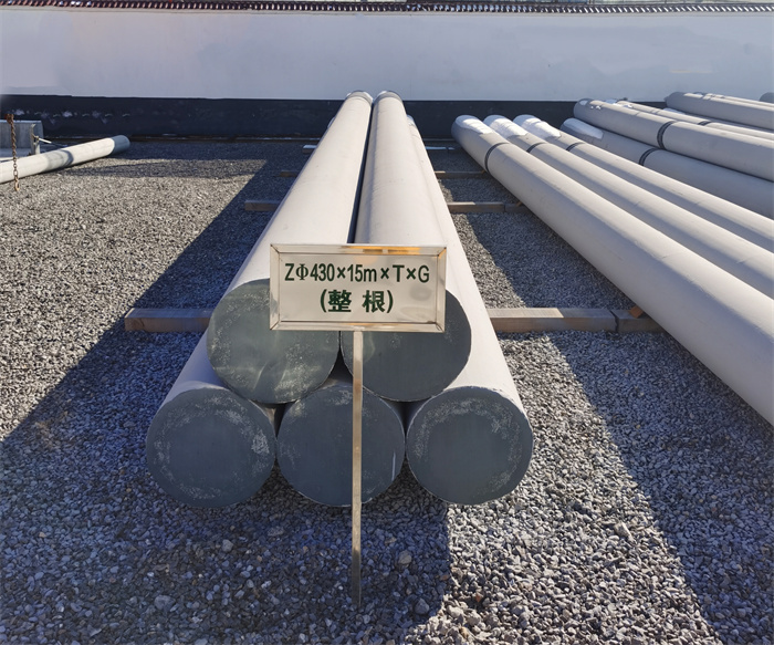 上安乡430×15米×T×G终端电线杆