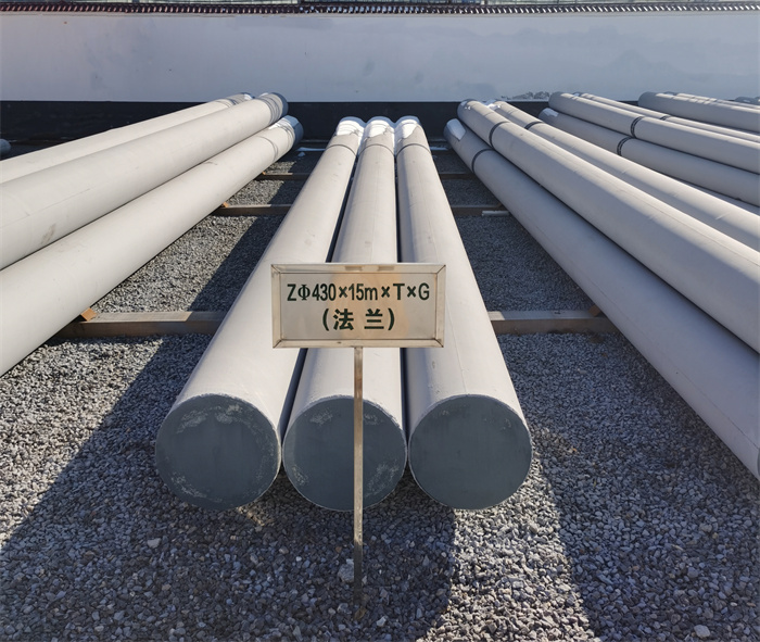 上安乡430×15米×T×G砼电力电杆